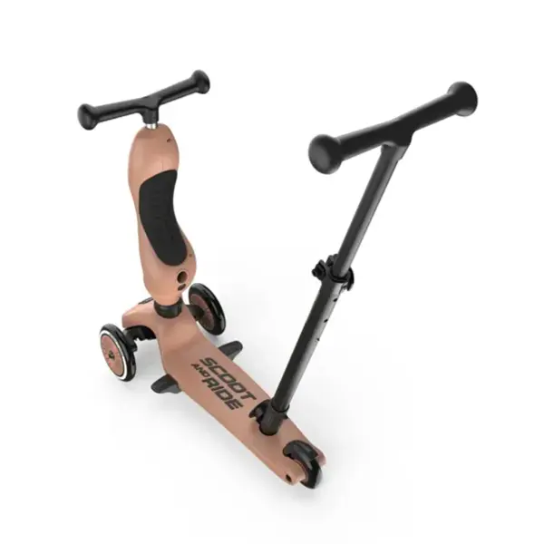 SCOOT AND RIDE HIGHWAYKICK 1 PUSH AND GO MOCHA