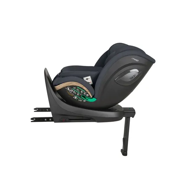 KIKKA BOO AUTOSJEDALICA I-TWIST I-SIZE,GREY