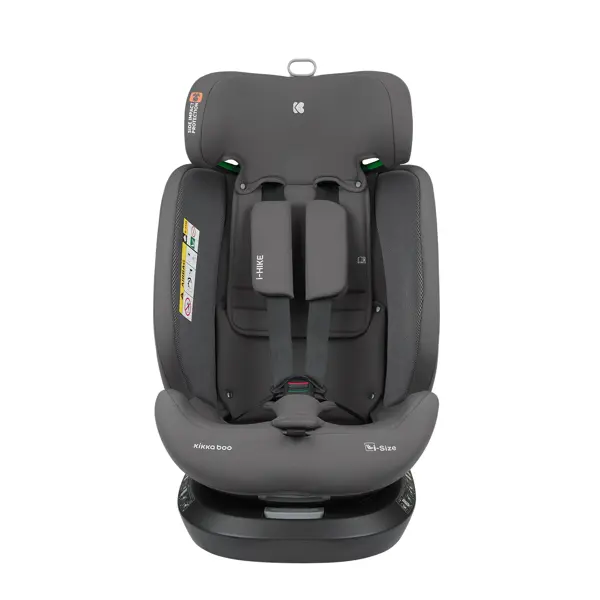 KIKKA BOO AUTOSJEDALICA I-HIKE I-SIZE,DARK GREY