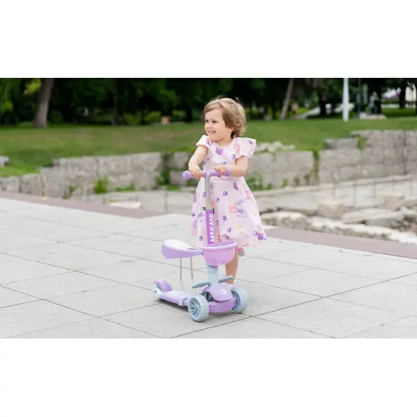KIKKA BOO MAKANI ROMOBIL BONBON 3U1 CANDY PINK