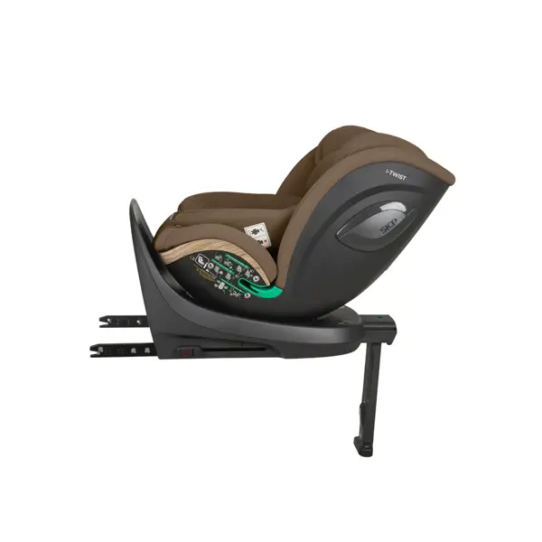 KIKKA BOO AUTOSJEDALICA I-TWIST I-SIZE,COFFEE