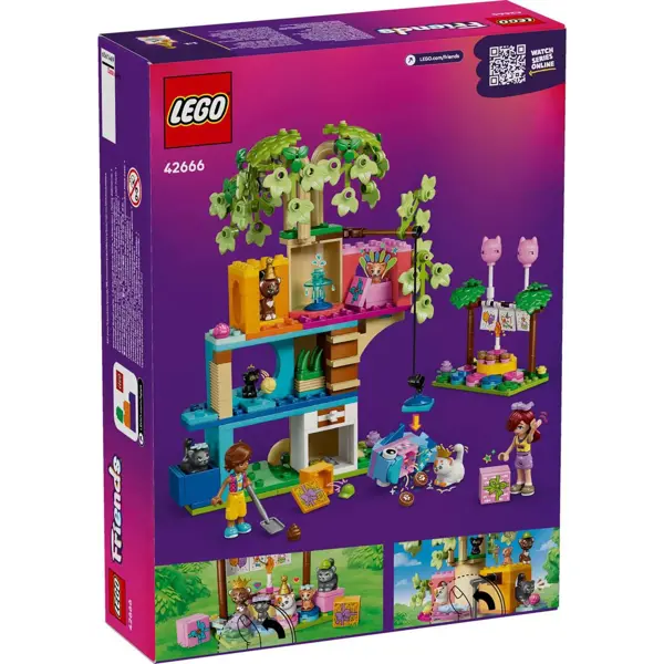 LEGO 42666 MAČIJA ZABAVA I KUĆICA NA DRVETU