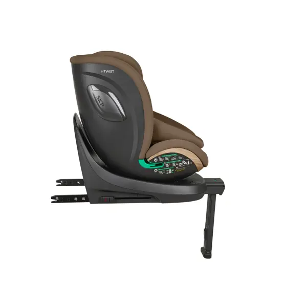 KIKKA BOO AUTOSJEDALICA I-TWIST I-SIZE,COFFEE