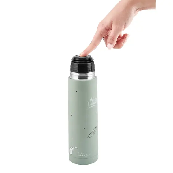 KIKKA BOO TERMOS BOCA FLORA,SAGE
