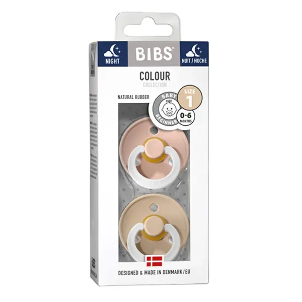BIBS DUDE BLUSH NIGHT & VANILA NIGHT VEL.1