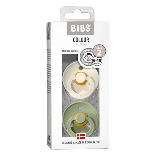 BIBS DUDE SAGE & IVORY VELIČINA 2