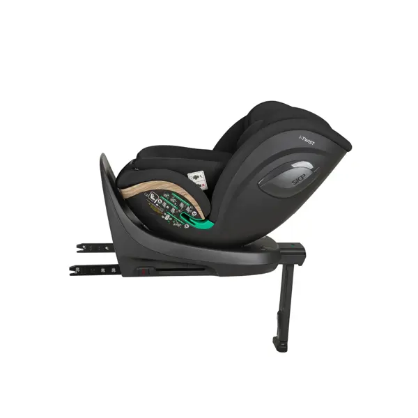 KIKKA BOO AUTOSJEDALICA I-TWIST I-SIZE,BLACK