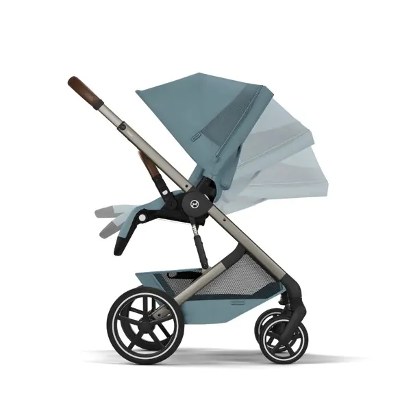 CYBEX KOLICA BALIOS S LUX TPE+SKLOPIVA KOŠARA,STORMY