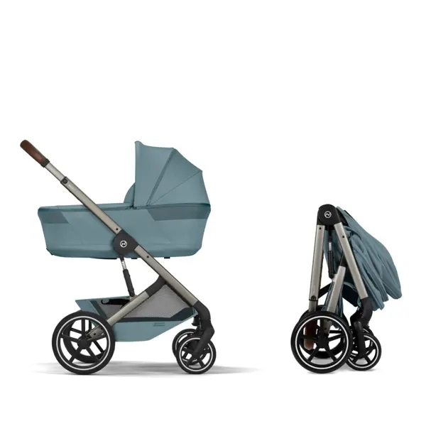 CYBEX KOLICA BALIOS S LUX TPE+SKLOPIVA KOŠARA,STORMY