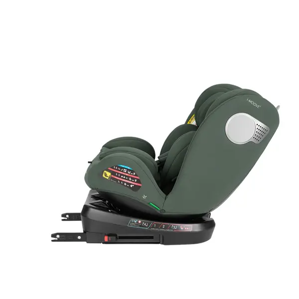KIKKA BOO AUTOSJEDALICA I-MOOVE 2 I-SIZE,ARMY GREEN