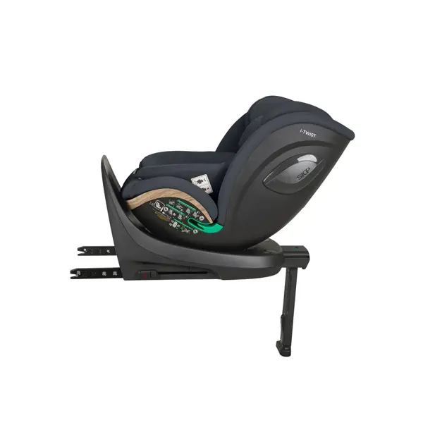 KIKKA BOO AUTOSJEDALICA I-TWIST I-SIZE,GREY
