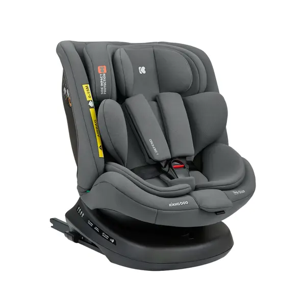KIKKA BOO AUTOSJEDALICA I-DEFEND, I-SIZE, 40-150CM, GREY
