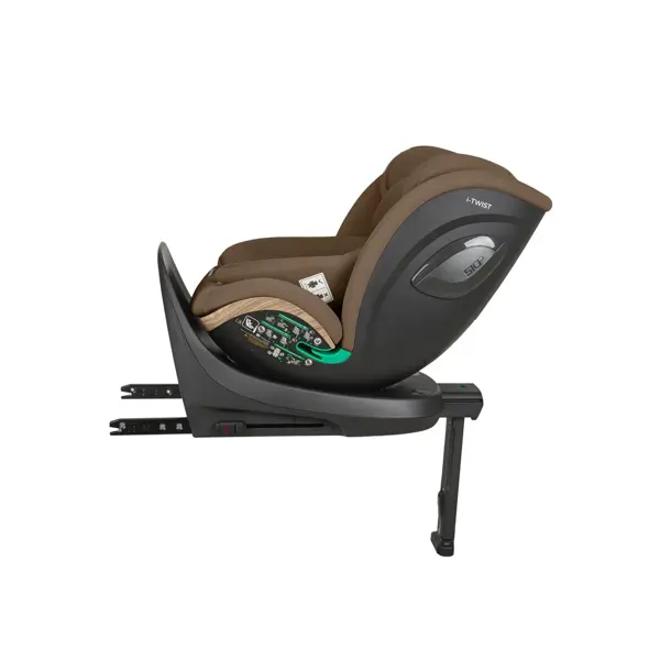 KIKKA BOO AUTOSJEDALICA I-TWIST I-SIZE,COFFEE