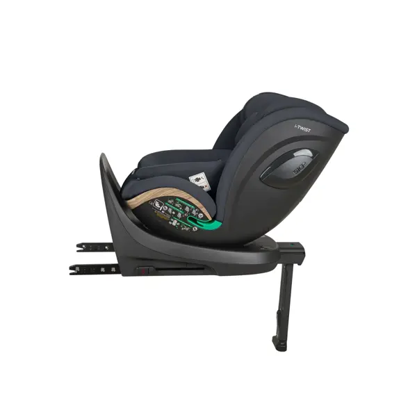KIKKA BOO AUTOSJEDALICA I-TWIST I-SIZE,GREY