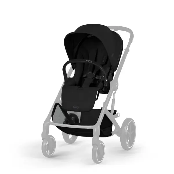 CYBEX KOLICA BALIOS S LUX BLK+SKLOPIVA KOŠARA,MOON BLACK