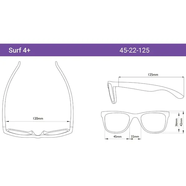 REAL SHADES NAOČALE SURF 4+ STEEL BLUE