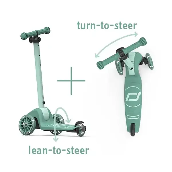 SCOOT AND RIDE ROMOBIL HIGHWAXKICK 3S FOREST