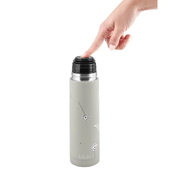 KIKKA BOO TERMO BOCA FLORA,500ML,SAND