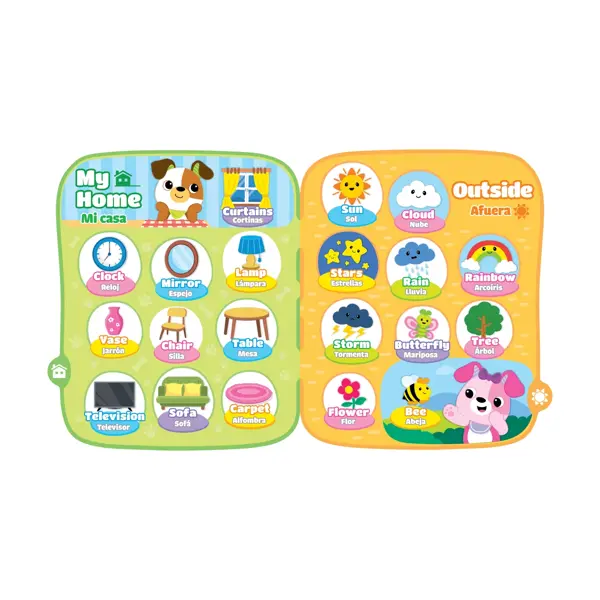 WINFUN IGRAČKA 110 BILINGUAL LERANING BOOK-PRVE RIJEČI