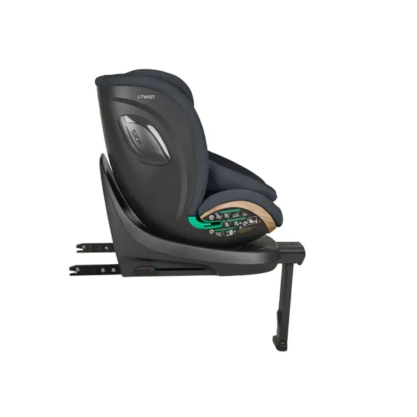 KIKKA BOO AUTOSJEDALICA I-TWIST I-SIZE,GREY
