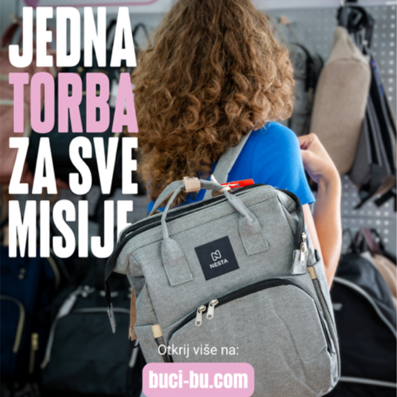 NESTA Kylie torba - savršen izbor mame koje razmišljaju korak unaprijed