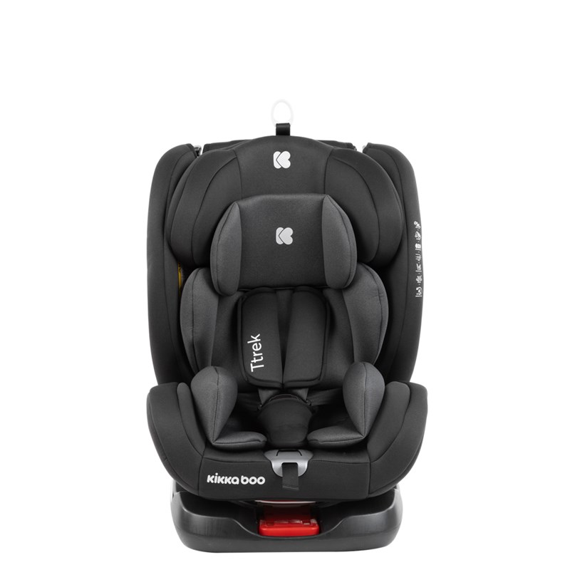 KIKKA BOO TTREK AUTOSJEDALICA ,0-36KG, BLACK 