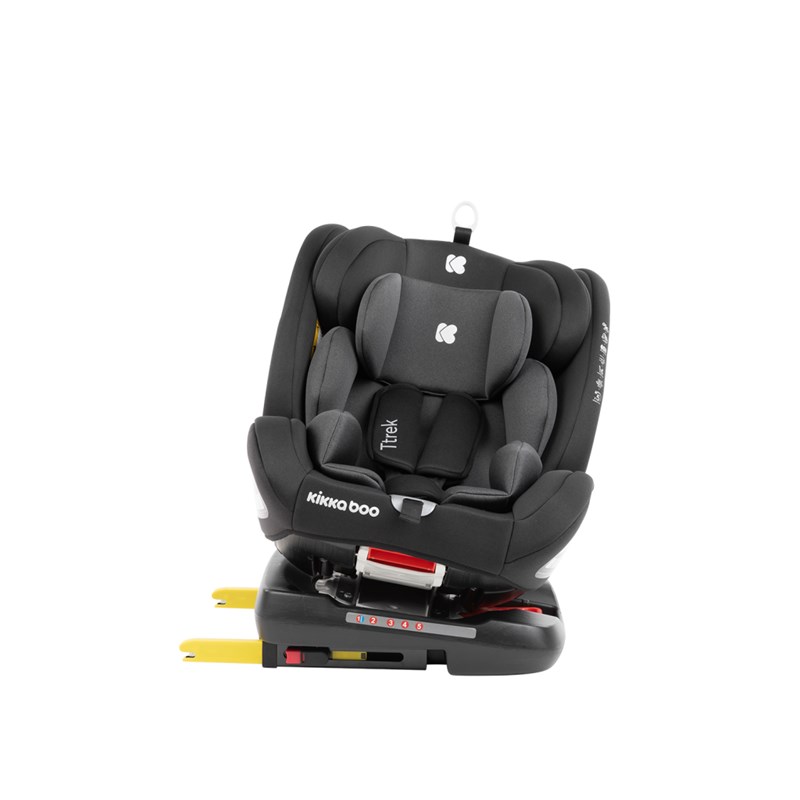 KIKKA BOO TTREK AUTOSJEDALICA ,0-36KG, BLACK 
