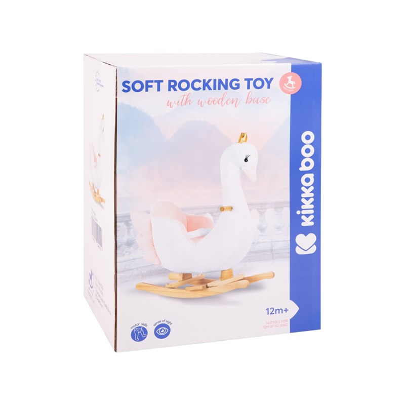 KIKKA BOO IGRAČKA ZA LJULJANJE SA SJEDALOM,BIJELI LABUD