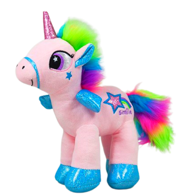 AMEK PLIŠ ŠARENI PONI 24CM
