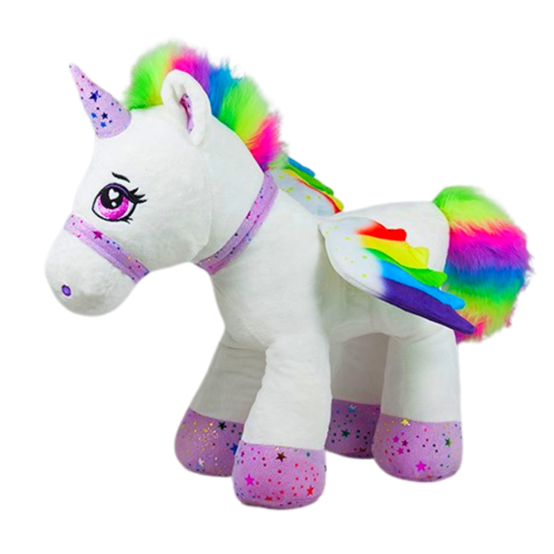 AMEK PLIŠ BIJELI JEDNOROG 46CM