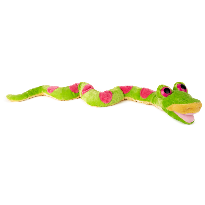 AMEK ZMIJA GREEN/PINK/PURPLE 114CM