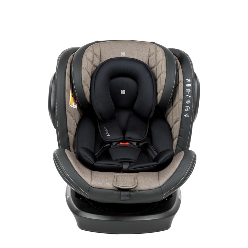 KIKKA BOO AUTOSJEDIŠTE STARK ISOFIX 0-36KG,BEIGE