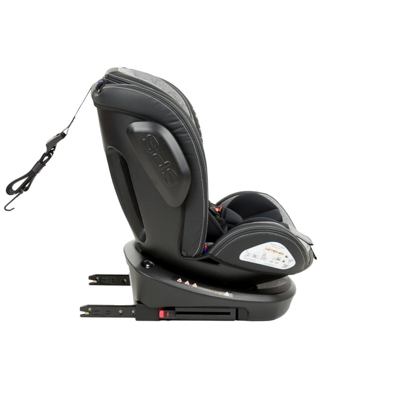 KIKKA BOO AUTOSJEDIŠTE STARK ISOFIX 0-36KG,LIGHT GREY