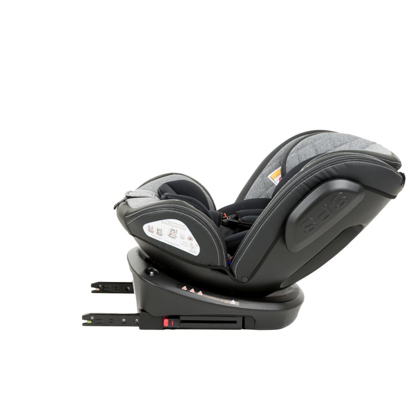 KIKKA BOO AUTOSJEDIŠTE STARK ISOFIX 0-36KG,LIGHT GREY