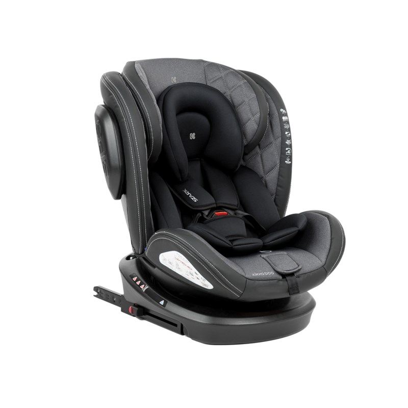 KIKKA BOO AUTOSJEDIŠTE STARK ISOFIX 0-36KG,DARK GREY