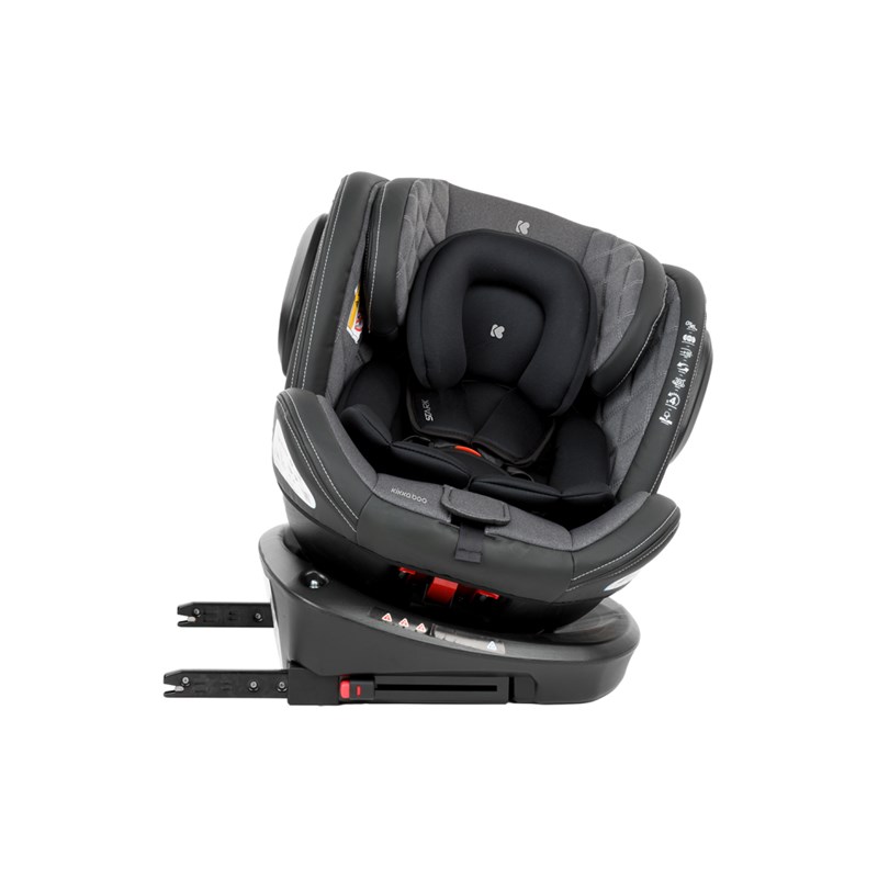 KIKKA BOO AUTOSJEDIŠTE STARK ISOFIX 0-36KG,DARK GREY