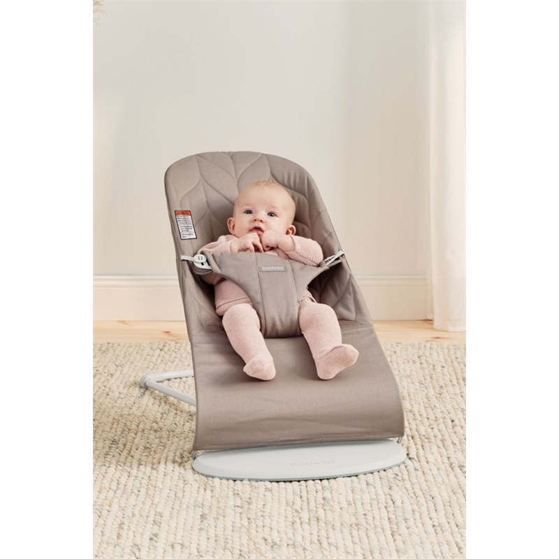 BABYBJORN BLISS COTTON PETAL LEŽALJKA SAND GREY