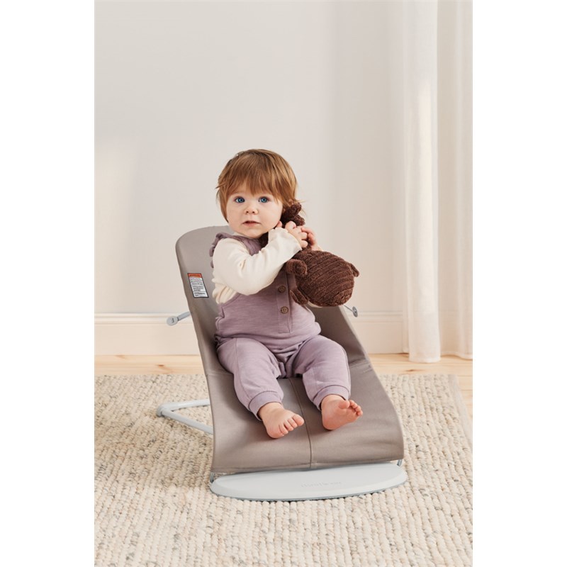 BABYBJORN BLISS COTTON PETAL LEŽALJKA SAND GREY