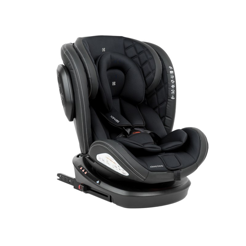 KIKKA BOO AUTOSJEDALICA STARK 0-36KG ISOFIX BLACK