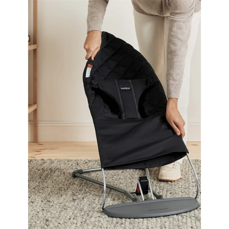 BABYBJORN BLISS COTTON CLASSIC QUILT LEŽALJKA-BLACK