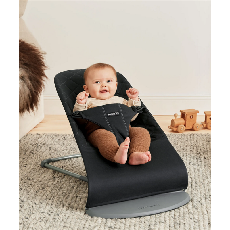 BABYBJORN BLISS COTTON CLASSIC QUILT LEŽALJKA-BLACK