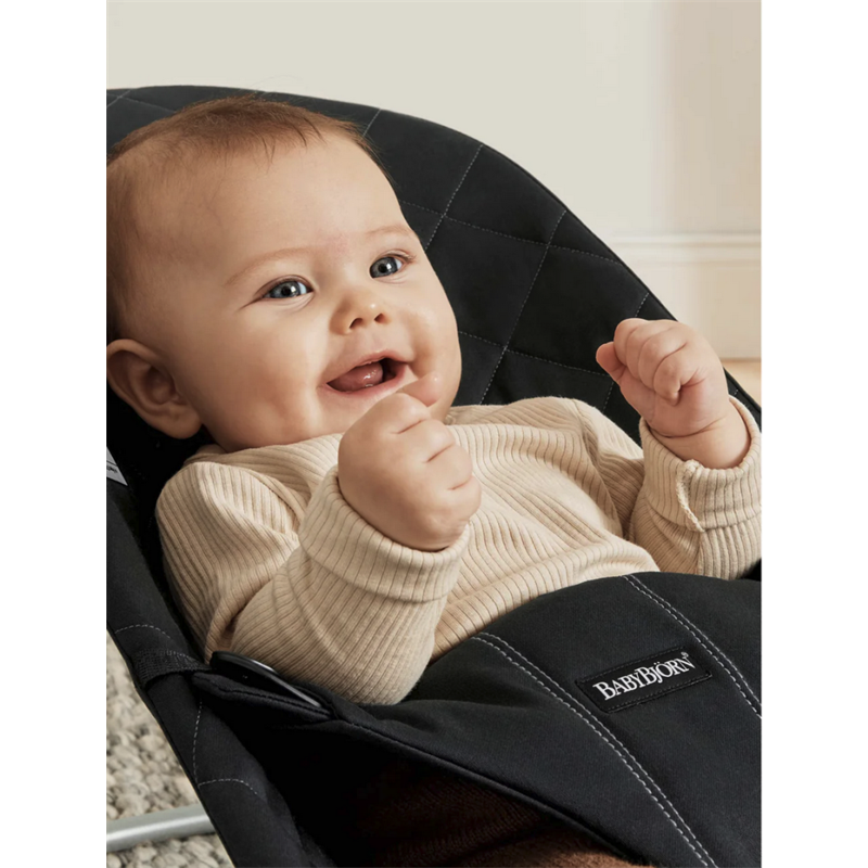 BABYBJORN BLISS COTTON CLASSIC QUILT LEŽALJKA-BLACK