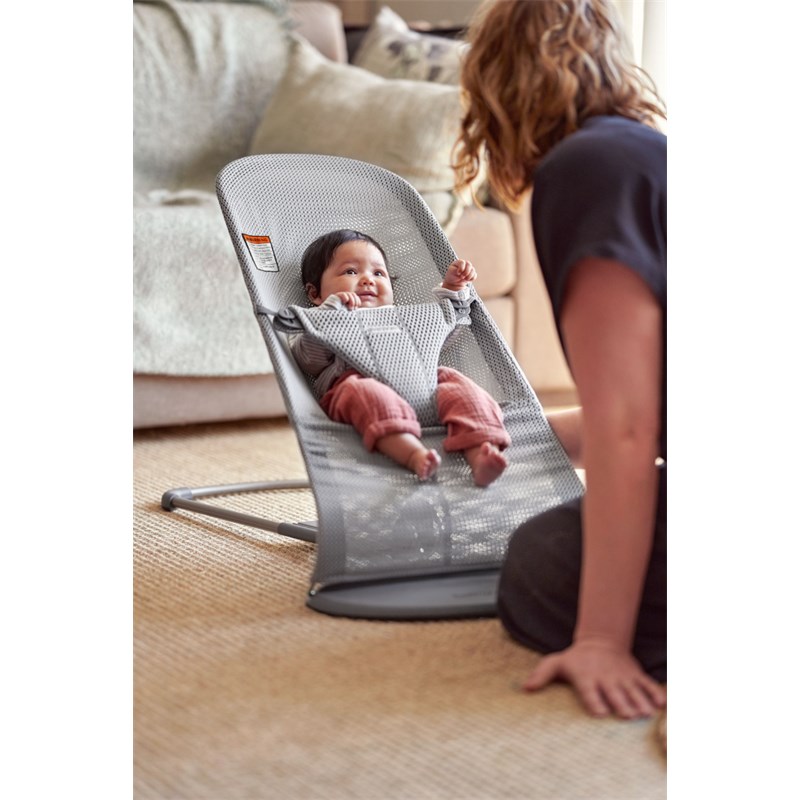 BABYBJORN BLISS MESH LEŽALJKA GREY