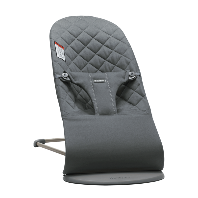 BABYBJORN BLISS COTTON CLASSIC QUILT LEŽALJKA-ANTHRACITE