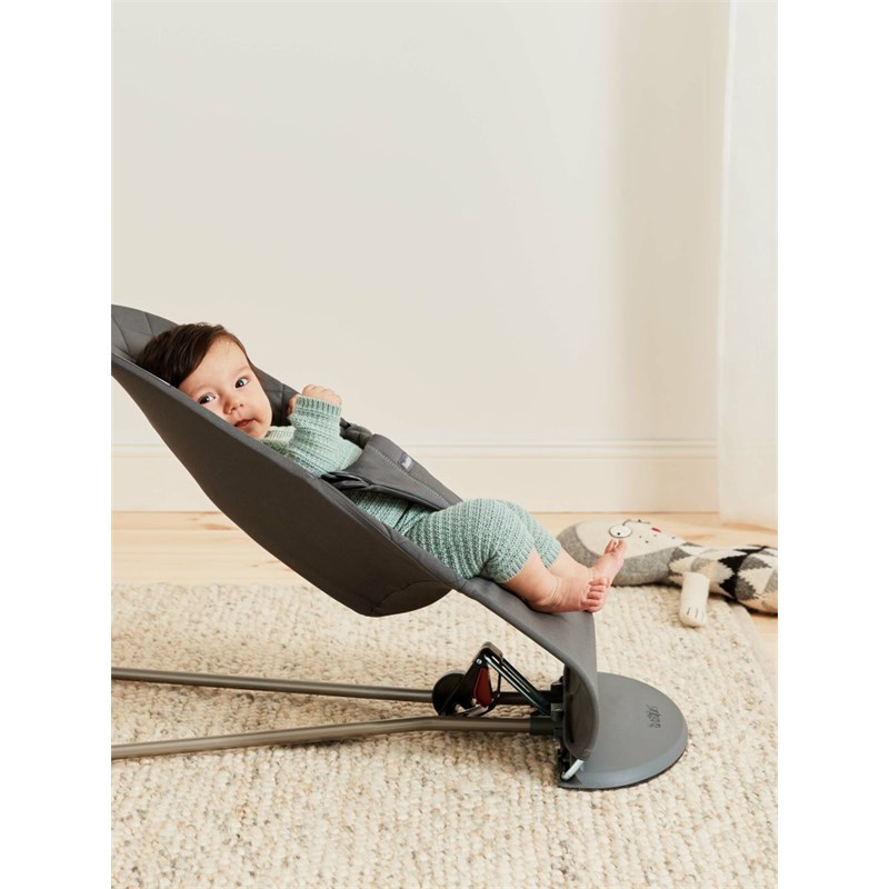 BABYBJORN BLISS COTTON CLASSIC QUILT LEŽALJKA-ANTHRACITE