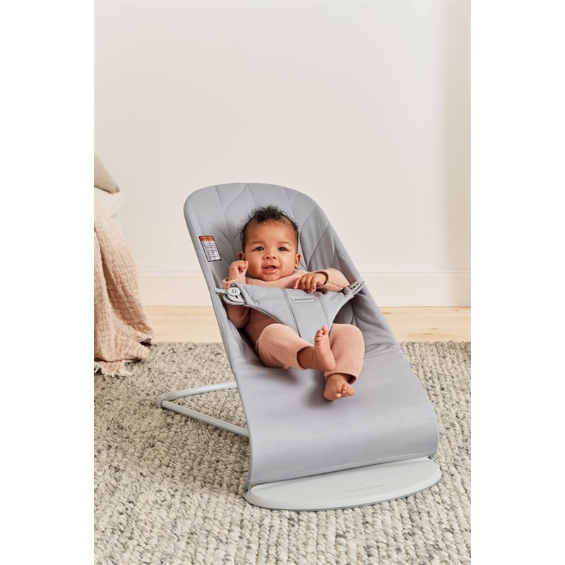 BABYBJORN BLISS WOVEN PETAL LEŽALJKA-LIGHT GREY