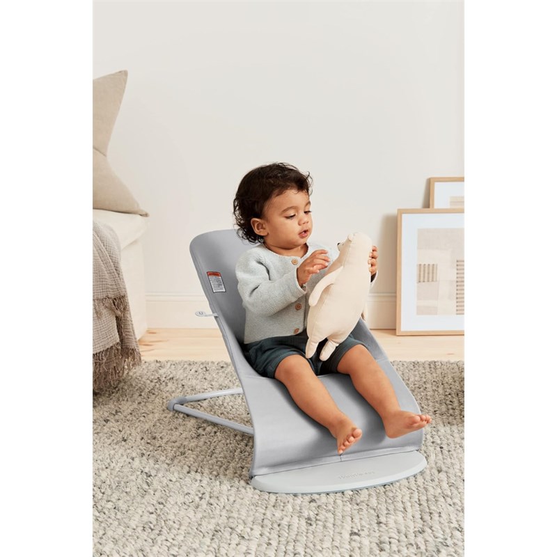 BABYBJORN BLISS WOVEN PETAL LEŽALJKA-LIGHT GREY