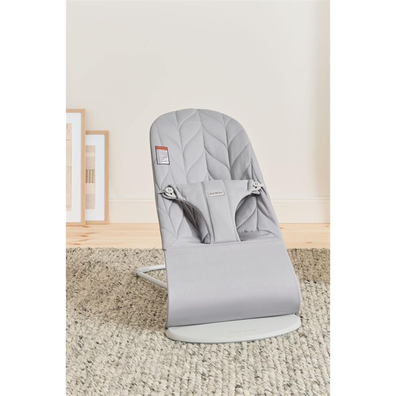 BABYBJORN BLISS WOVEN PETAL LEŽALJKA-LIGHT GREY