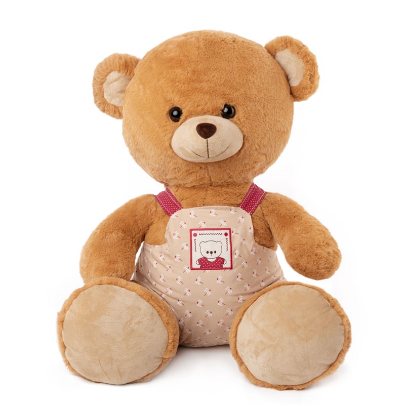 AMEK MEDO S KOMBINEZONOM,BEIGE 50CM