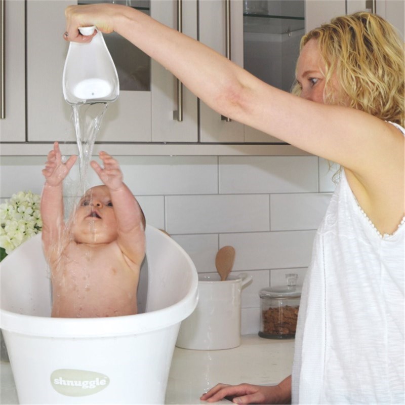 SHNUGGLE POSUDA ZA ISPIRANJE BEBE WASHY-TAUPE